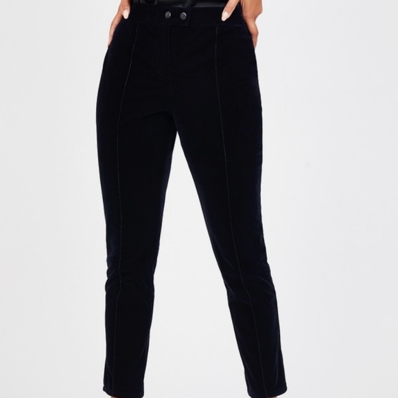 Noir Velvet black pants - Picture 6 of 16